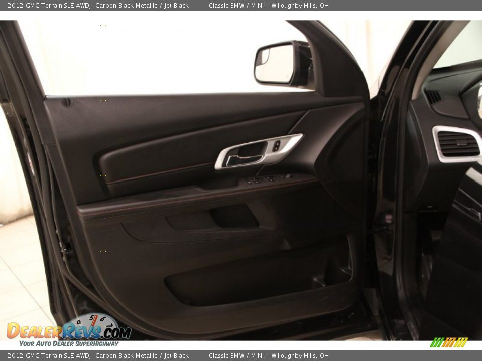 2012 GMC Terrain SLE AWD Carbon Black Metallic / Jet Black Photo #4