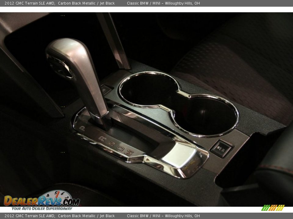 2012 GMC Terrain SLE AWD Carbon Black Metallic / Jet Black Photo #12