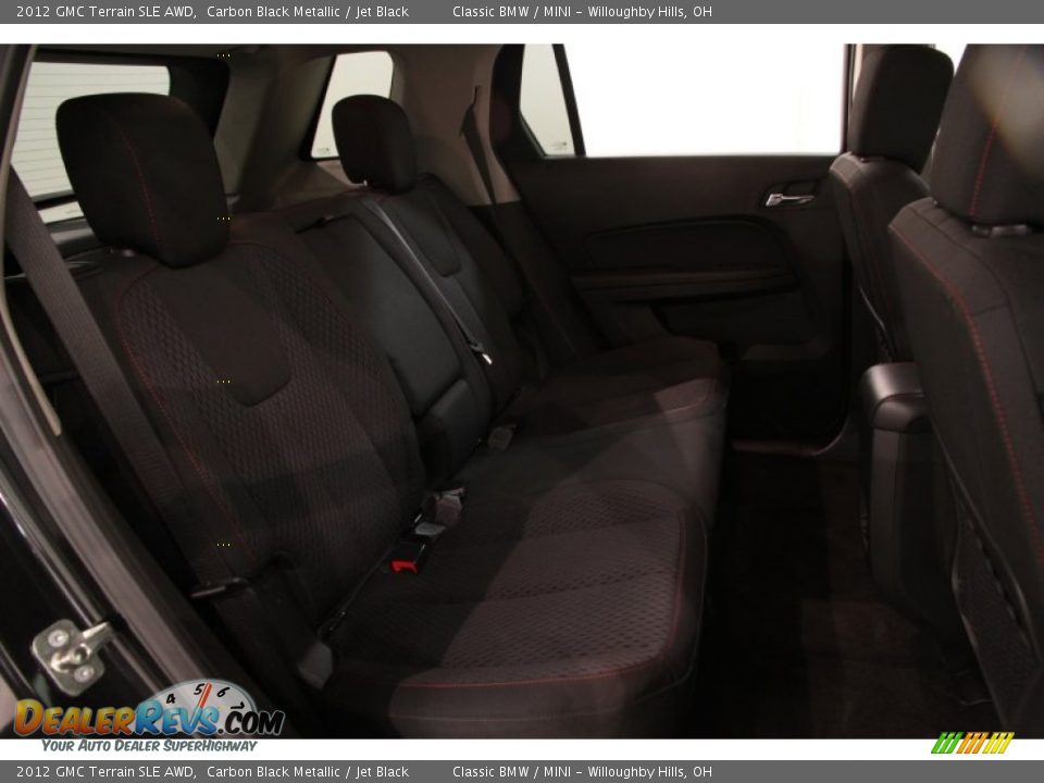 2012 GMC Terrain SLE AWD Carbon Black Metallic / Jet Black Photo #14