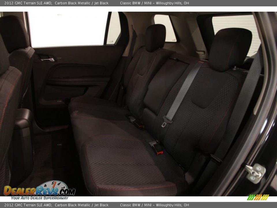 2012 GMC Terrain SLE AWD Carbon Black Metallic / Jet Black Photo #15