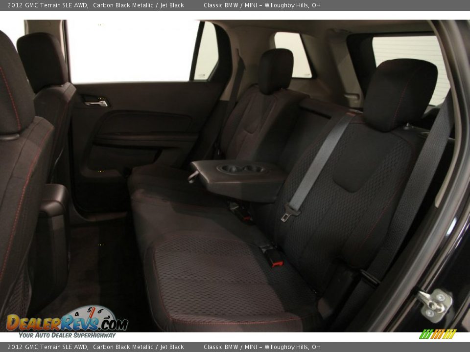 2012 GMC Terrain SLE AWD Carbon Black Metallic / Jet Black Photo #16