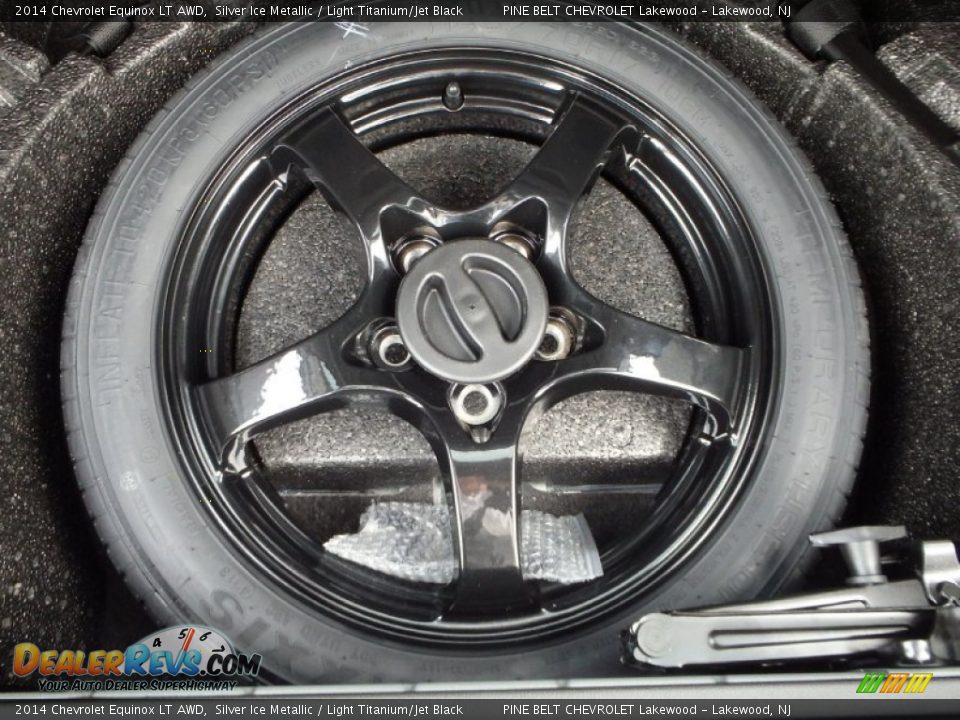 2014 Chevrolet Equinox LT AWD Silver Ice Metallic / Light Titanium/Jet Black Photo #8