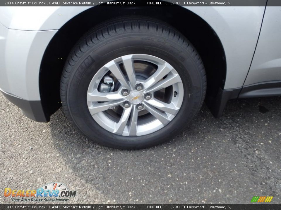 2014 Chevrolet Equinox LT AWD Silver Ice Metallic / Light Titanium/Jet Black Photo #10