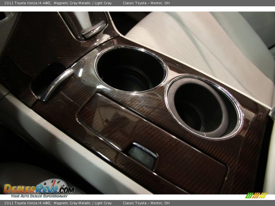 2011 Toyota Venza I4 AWD Magnetic Gray Metallic / Light Gray Photo #15