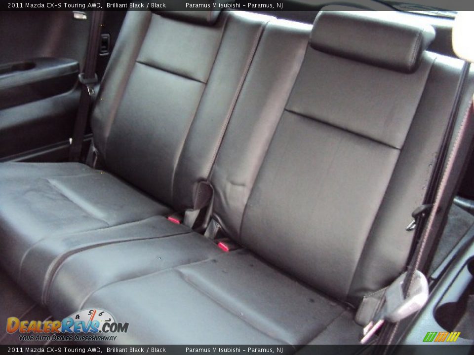 2011 Mazda CX-9 Touring AWD Brilliant Black / Black Photo #15
