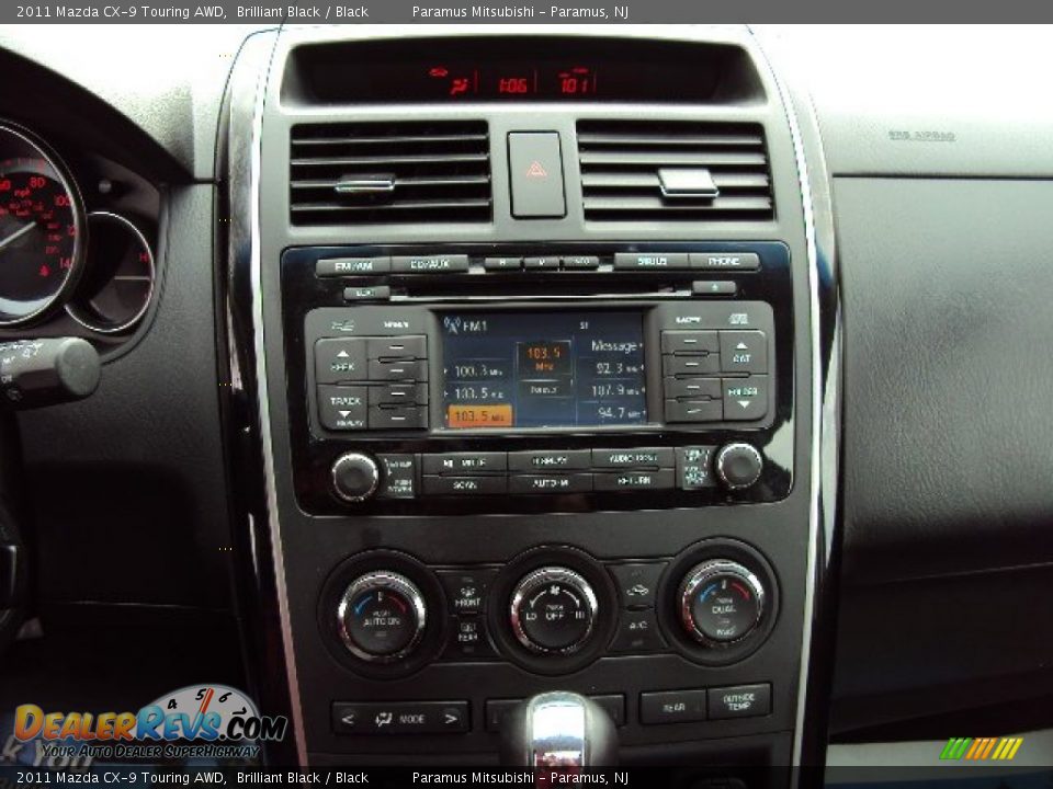 2011 Mazda CX-9 Touring AWD Brilliant Black / Black Photo #21