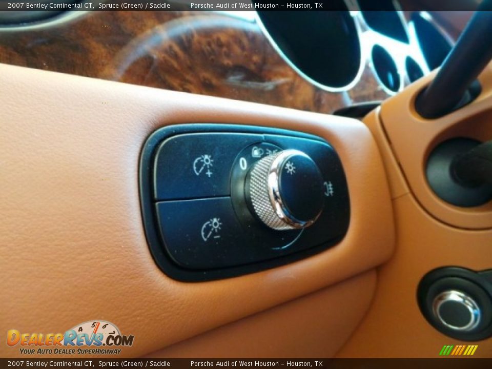 2007 Bentley Continental GT Spruce (Green) / Saddle Photo #28