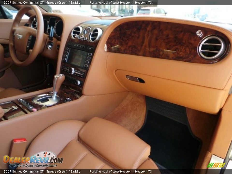 2007 Bentley Continental GT Spruce (Green) / Saddle Photo #33