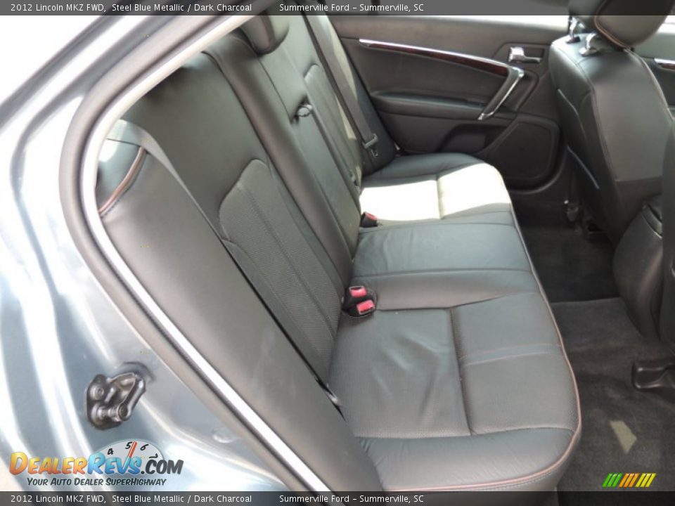 2012 Lincoln MKZ FWD Steel Blue Metallic / Dark Charcoal Photo #12