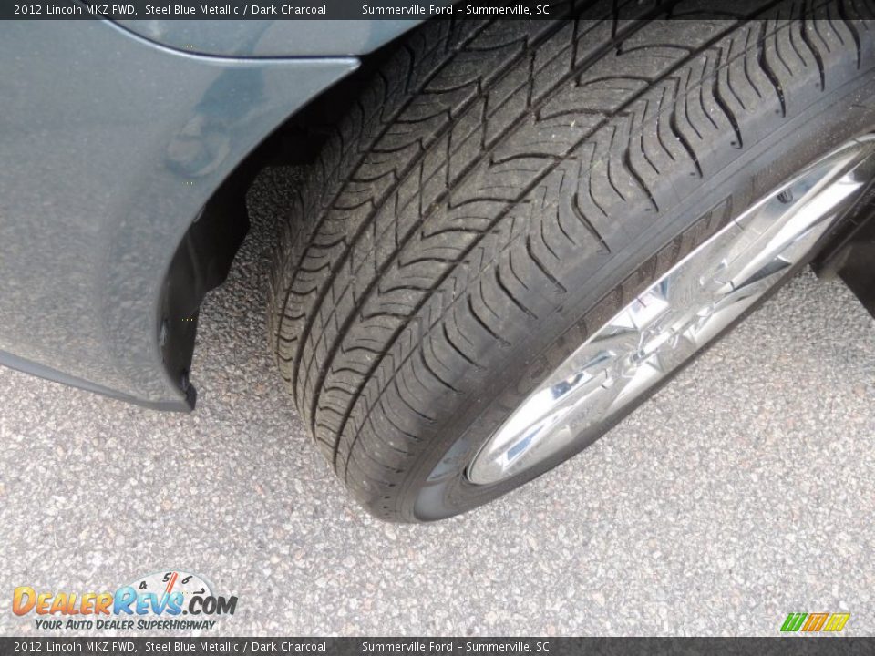2012 Lincoln MKZ FWD Steel Blue Metallic / Dark Charcoal Photo #18