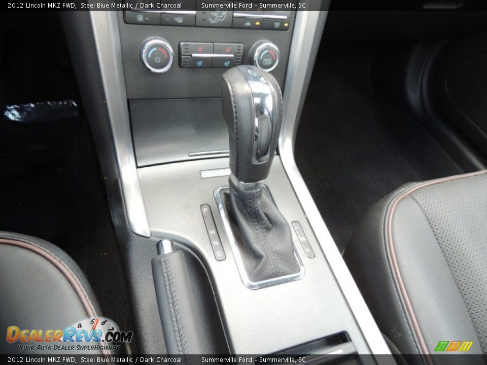 2012 Lincoln MKZ FWD Steel Blue Metallic / Dark Charcoal Photo #20