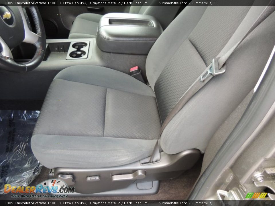 2009 Chevrolet Silverado 1500 LT Crew Cab 4x4 Graystone Metallic / Dark Titanium Photo #4