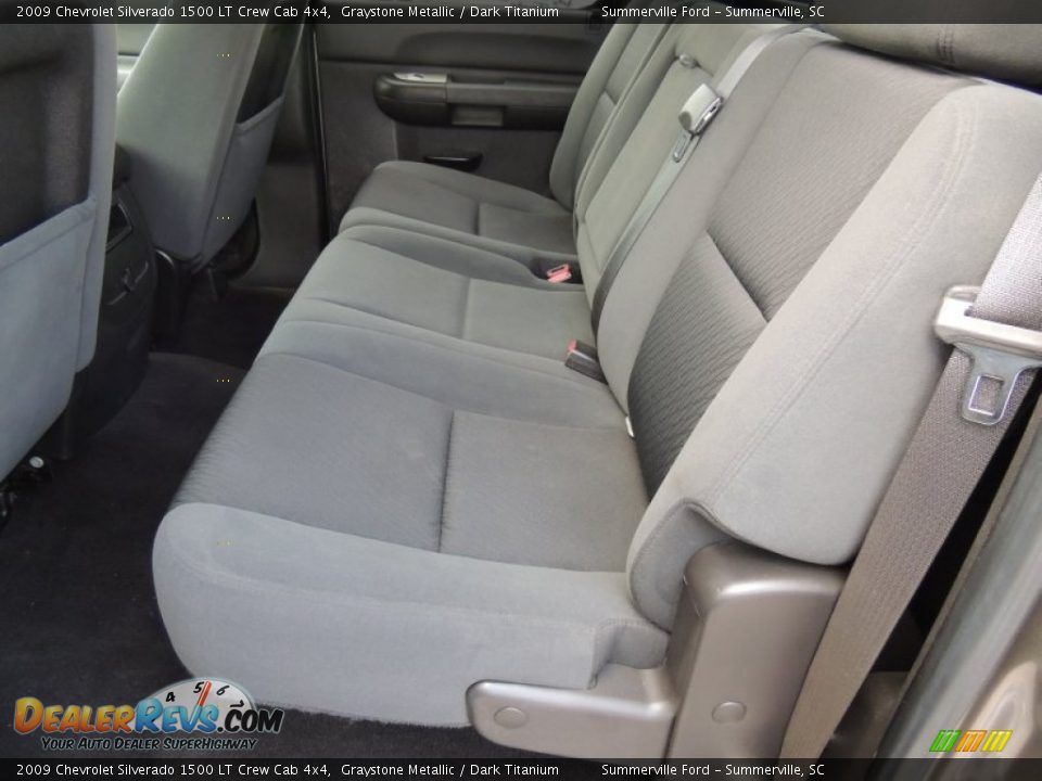 2009 Chevrolet Silverado 1500 LT Crew Cab 4x4 Graystone Metallic / Dark Titanium Photo #6