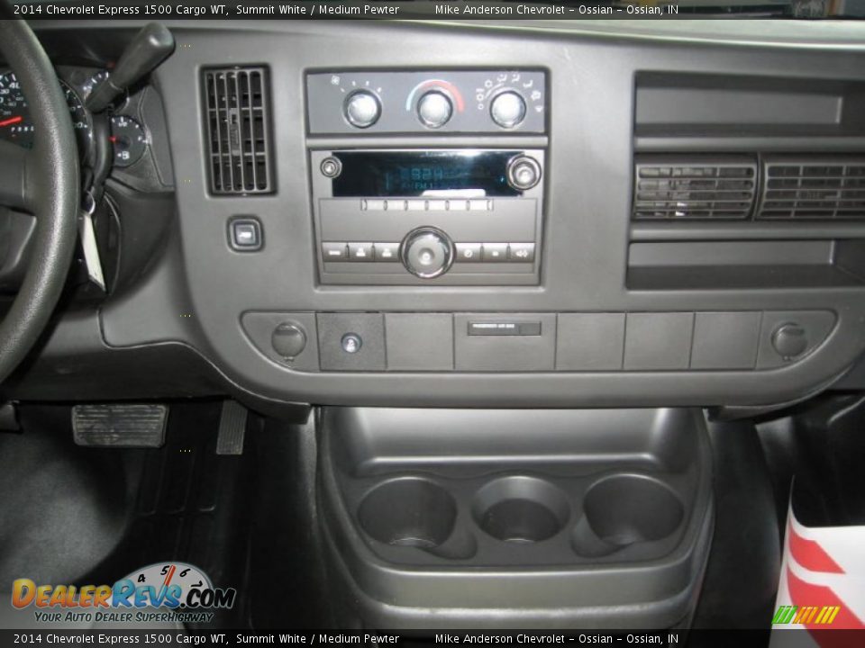 2014 Chevrolet Express 1500 Cargo WT Summit White / Medium Pewter Photo #5