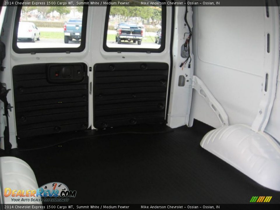 2014 Chevrolet Express 1500 Cargo WT Summit White / Medium Pewter Photo #14