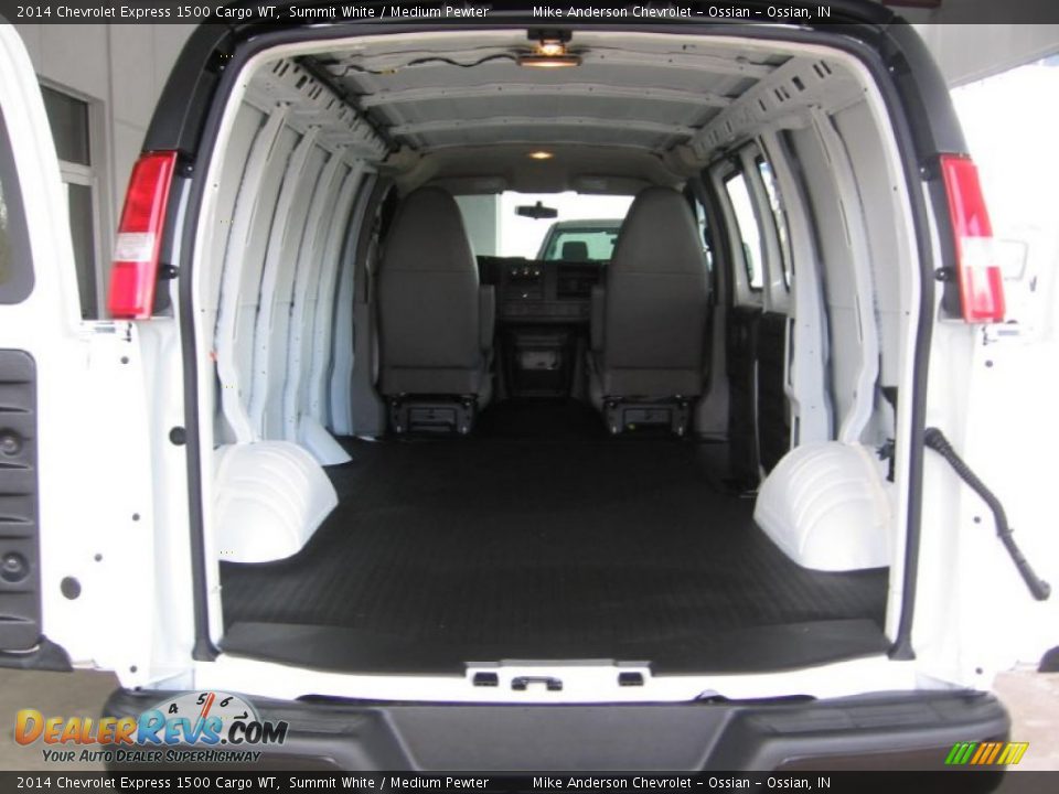 2014 Chevrolet Express 1500 Cargo WT Summit White / Medium Pewter Photo #16