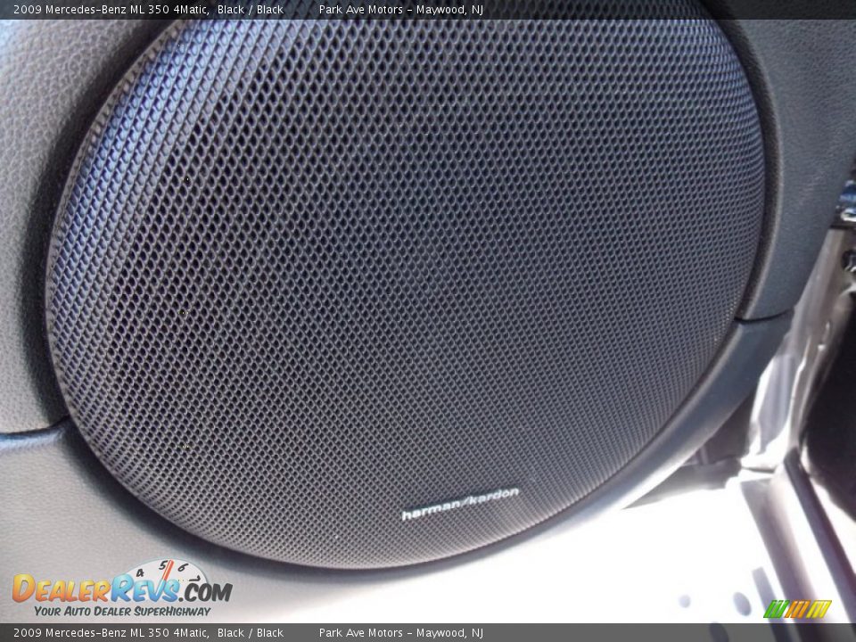 2009 Mercedes-Benz ML 350 4Matic Black / Black Photo #8