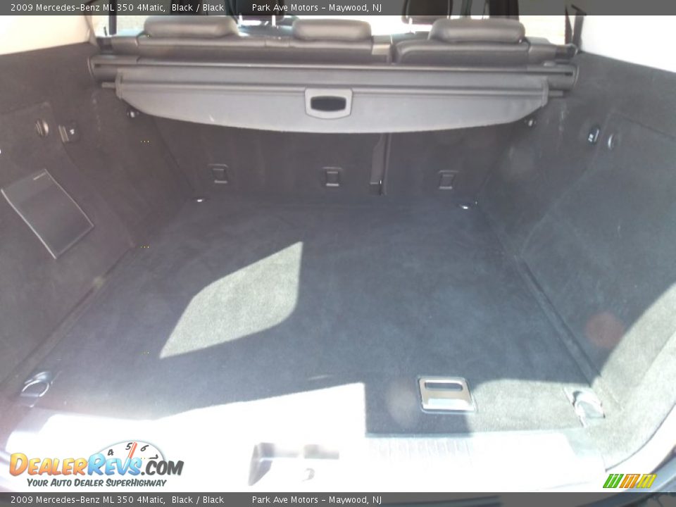 2009 Mercedes-Benz ML 350 4Matic Black / Black Photo #16