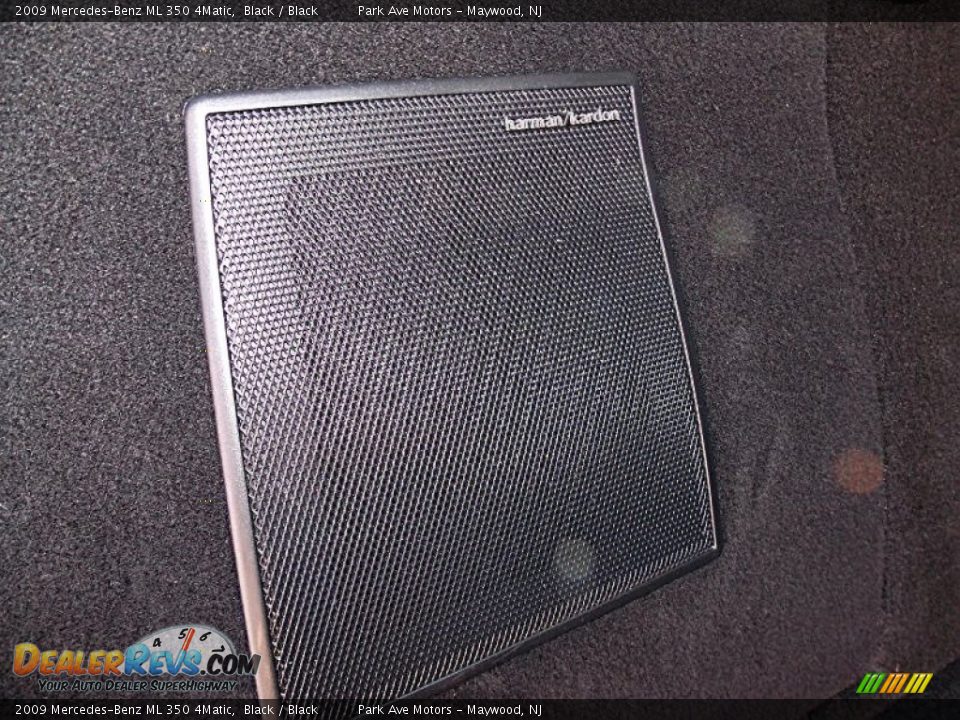 2009 Mercedes-Benz ML 350 4Matic Black / Black Photo #17