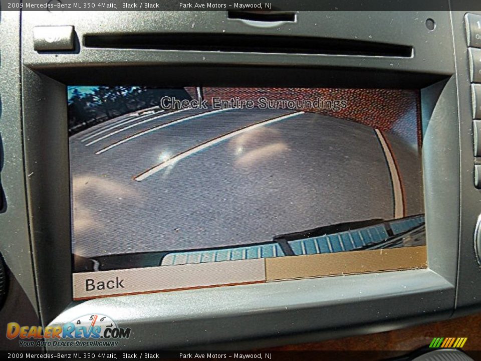 2009 Mercedes-Benz ML 350 4Matic Black / Black Photo #19