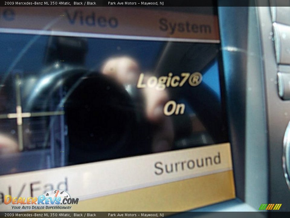2009 Mercedes-Benz ML 350 4Matic Black / Black Photo #21
