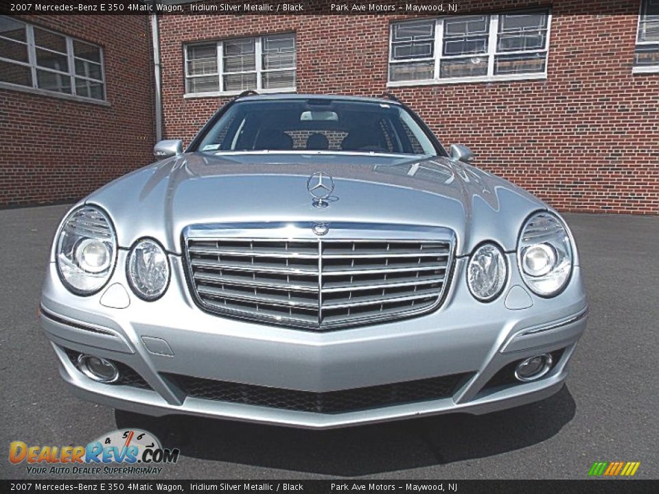 2007 Mercedes-Benz E 350 4Matic Wagon Iridium Silver Metallic / Black Photo #8