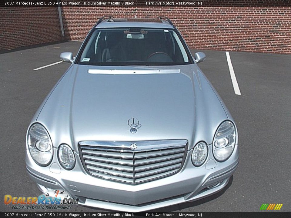 2007 Mercedes-Benz E 350 4Matic Wagon Iridium Silver Metallic / Black Photo #9