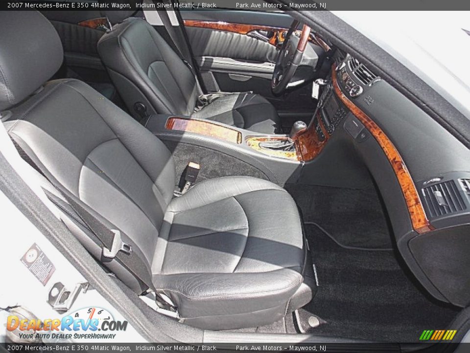 2007 Mercedes-Benz E 350 4Matic Wagon Iridium Silver Metallic / Black Photo #21