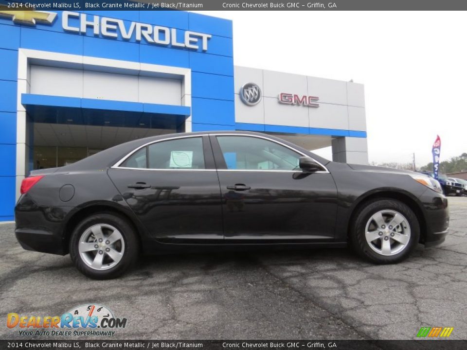 2014 Chevrolet Malibu LS Black Granite Metallic / Jet Black/Titanium Photo #8
