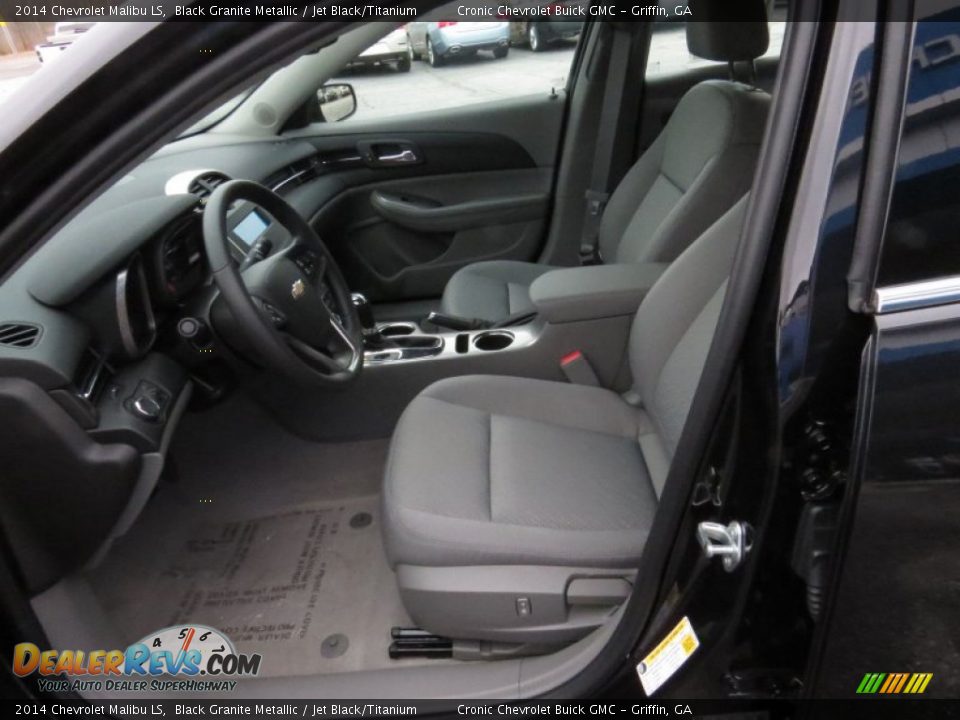 2014 Chevrolet Malibu LS Black Granite Metallic / Jet Black/Titanium Photo #10