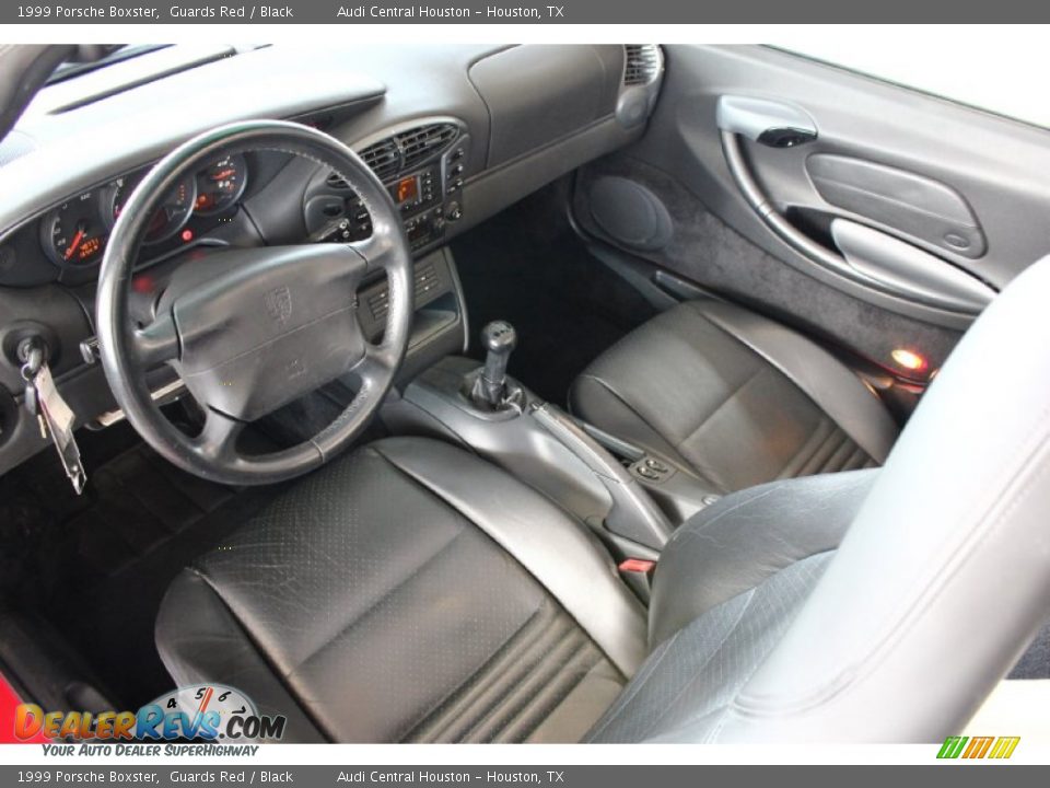 Black Interior - 1999 Porsche Boxster  Photo #17