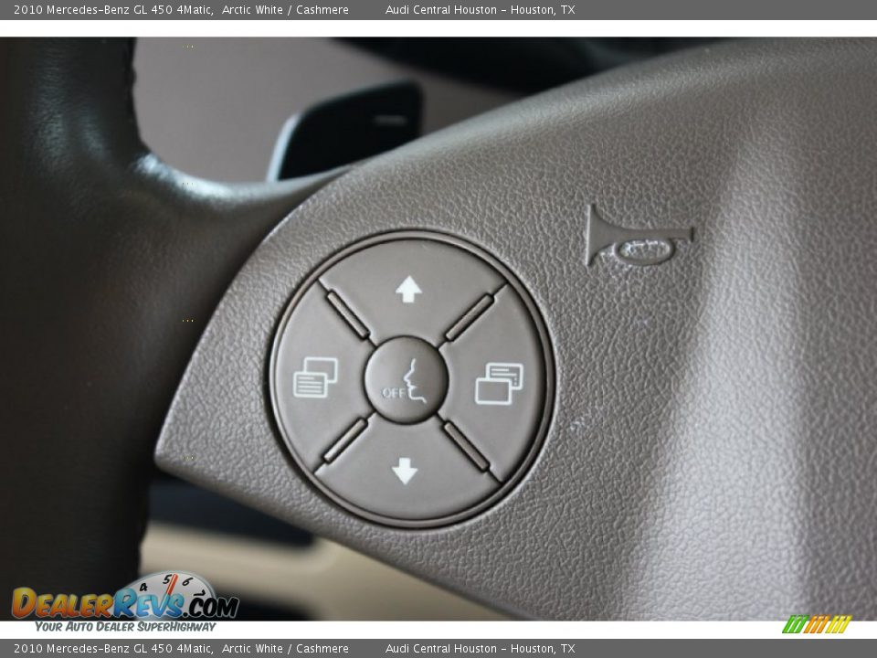 2010 Mercedes-Benz GL 450 4Matic Arctic White / Cashmere Photo #28