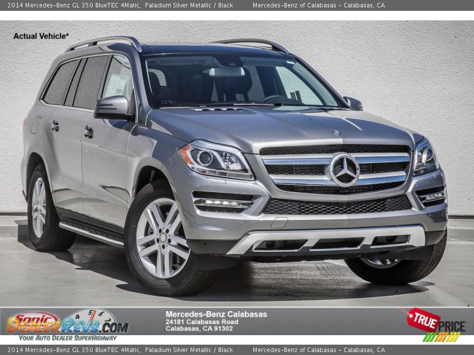 2014 Mercedes-Benz GL 350 BlueTEC 4Matic Paladium Silver Metallic / Black Photo #1