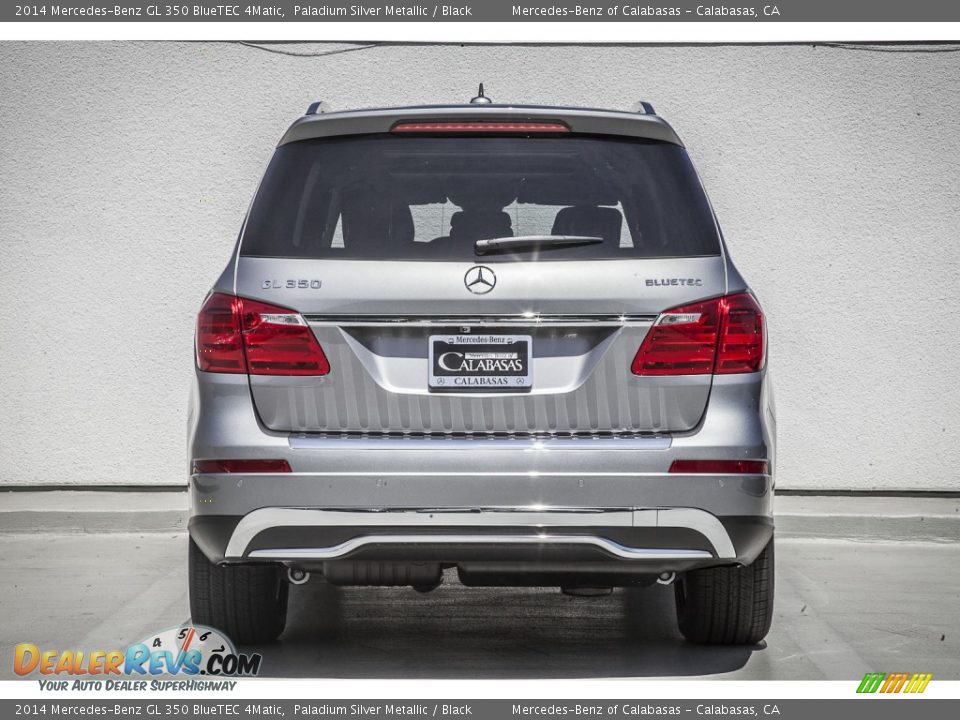 2014 Mercedes-Benz GL 350 BlueTEC 4Matic Paladium Silver Metallic / Black Photo #3