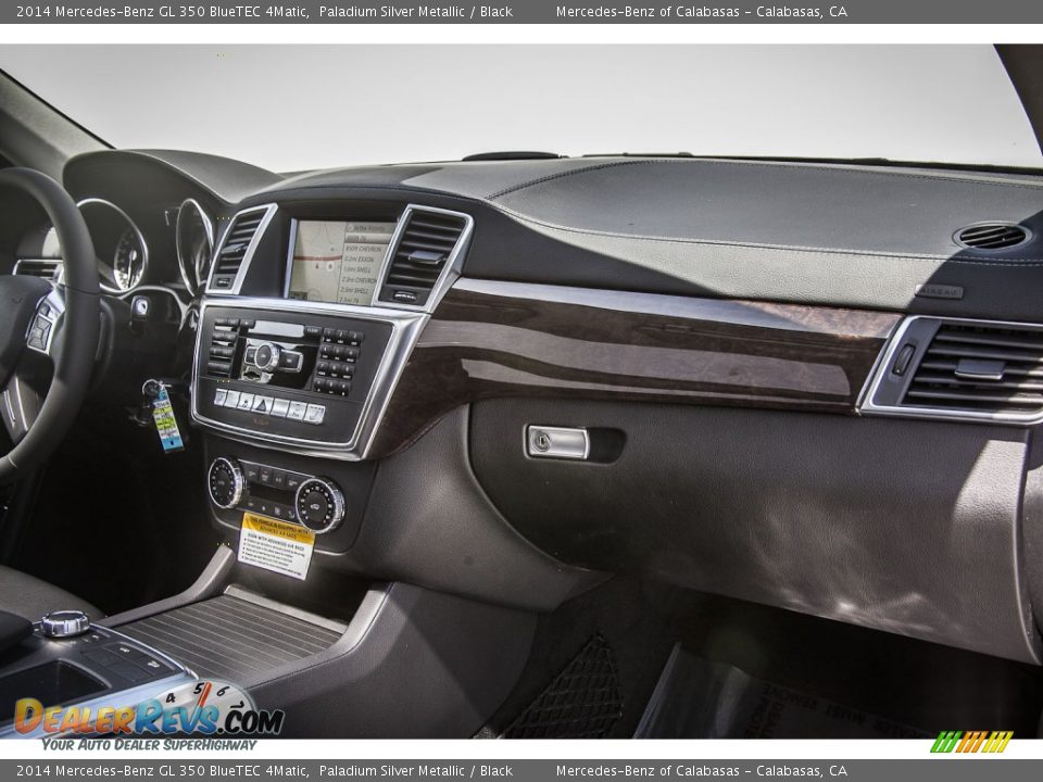 2014 Mercedes-Benz GL 350 BlueTEC 4Matic Paladium Silver Metallic / Black Photo #8