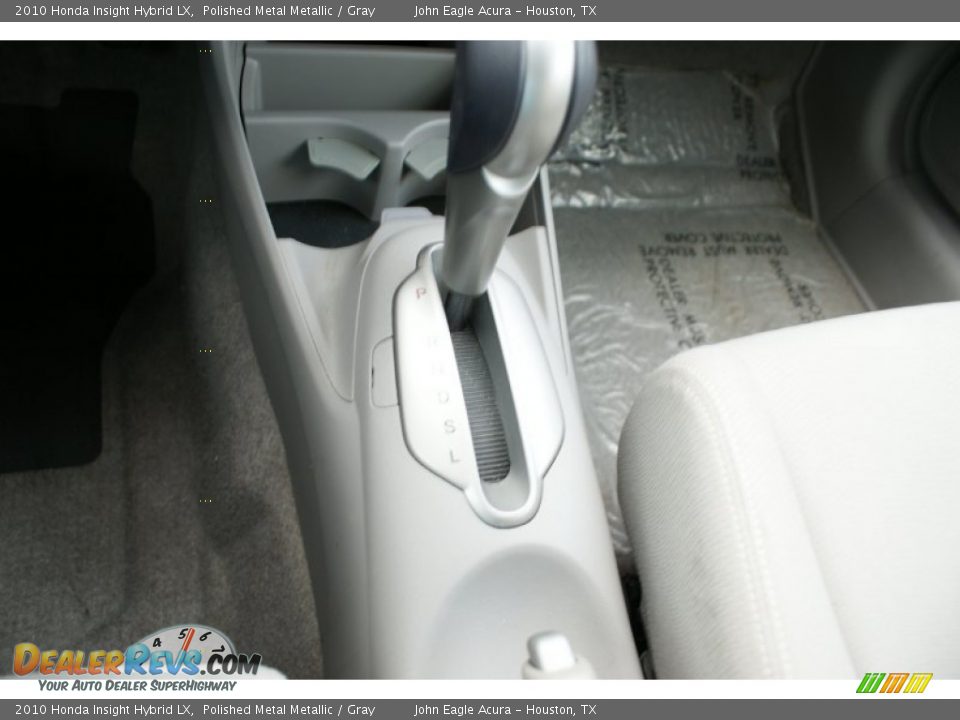 2010 Honda Insight Hybrid LX Polished Metal Metallic / Gray Photo #32