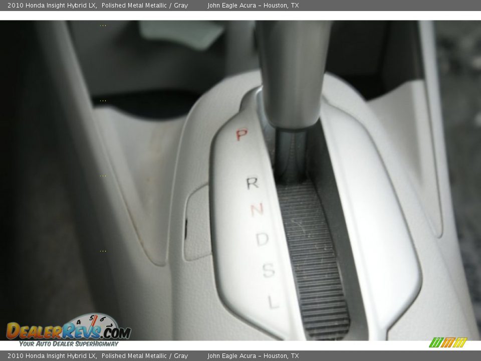 2010 Honda Insight Hybrid LX Polished Metal Metallic / Gray Photo #34
