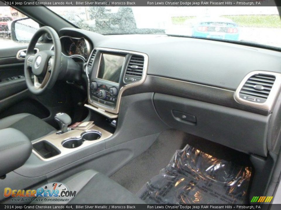 2014 Jeep Grand Cherokee Laredo 4x4 Billet Silver Metallic / Morocco Black Photo #11