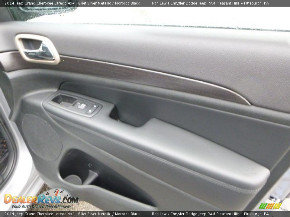 2014 Jeep Grand Cherokee Laredo 4x4 Billet Silver Metallic / Morocco Black Photo #12