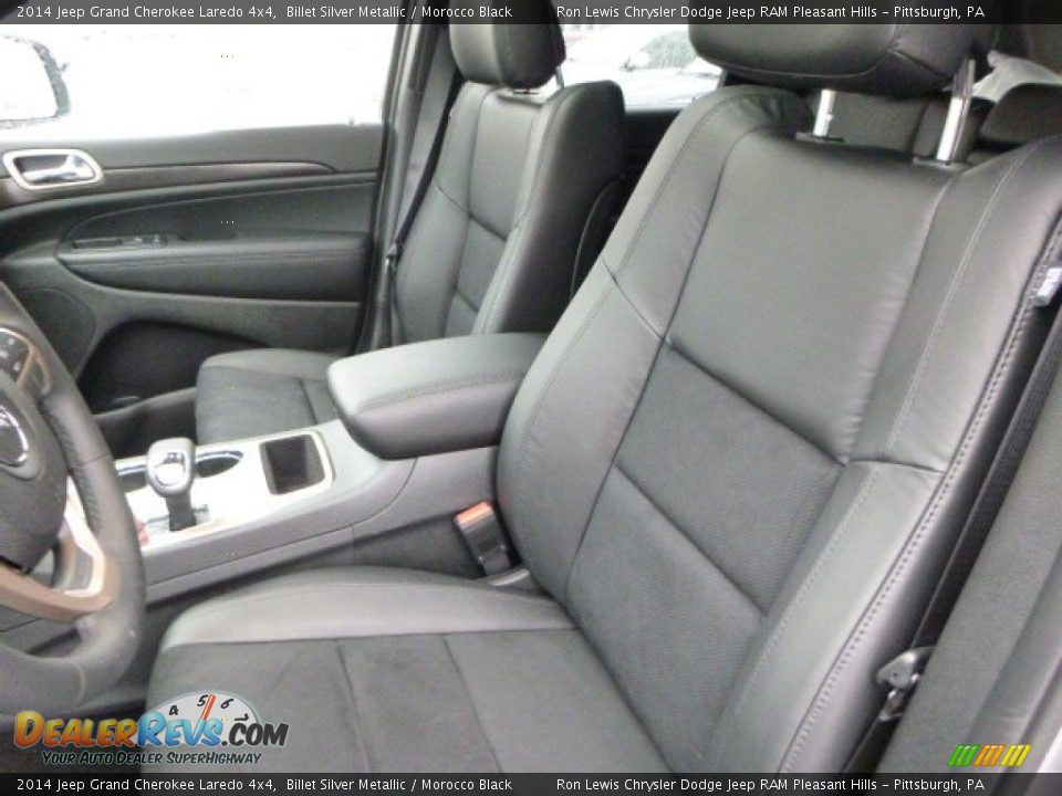 2014 Jeep Grand Cherokee Laredo 4x4 Billet Silver Metallic / Morocco Black Photo #14