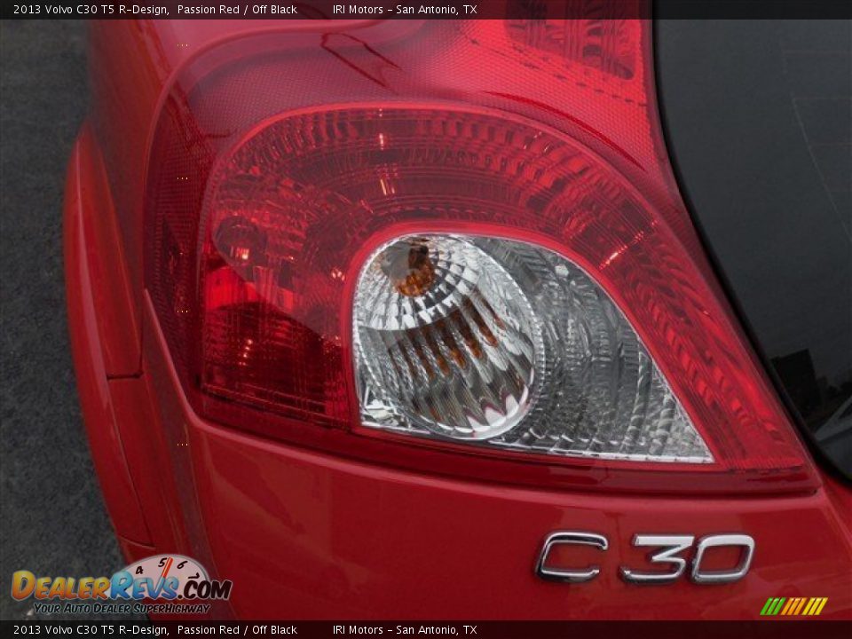 2013 Volvo C30 T5 R-Design Passion Red / Off Black Photo #12