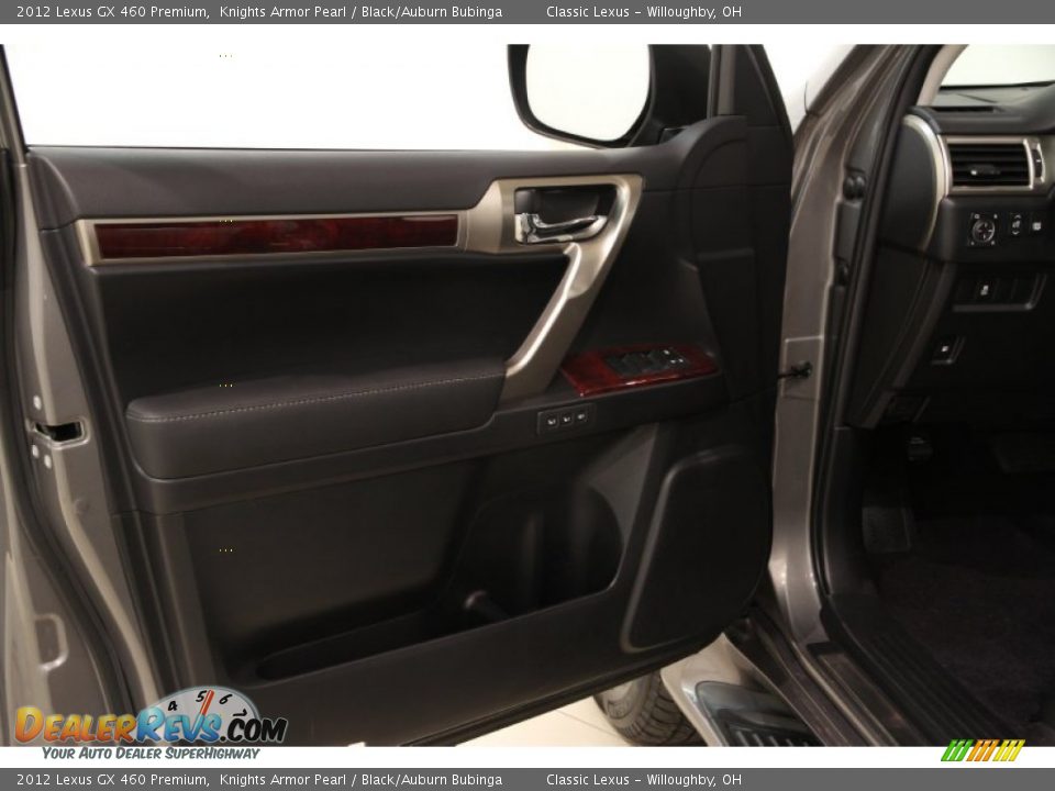2012 Lexus GX 460 Premium Knights Armor Pearl / Black/Auburn Bubinga Photo #4