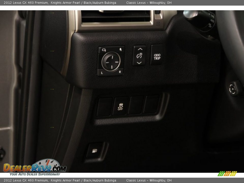 2012 Lexus GX 460 Premium Knights Armor Pearl / Black/Auburn Bubinga Photo #6