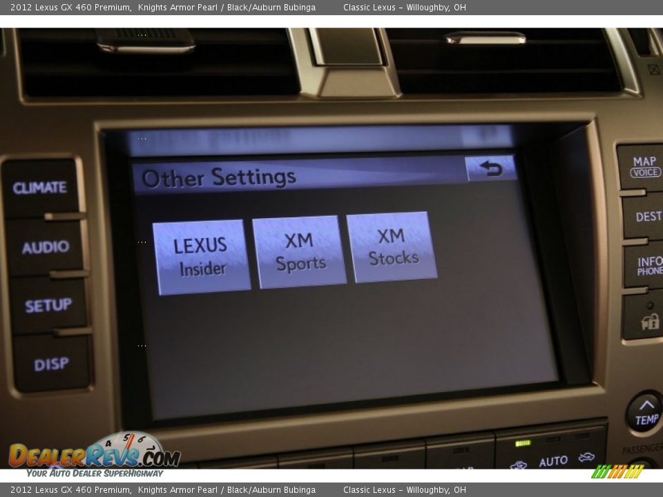 2012 Lexus GX 460 Premium Knights Armor Pearl / Black/Auburn Bubinga Photo #29