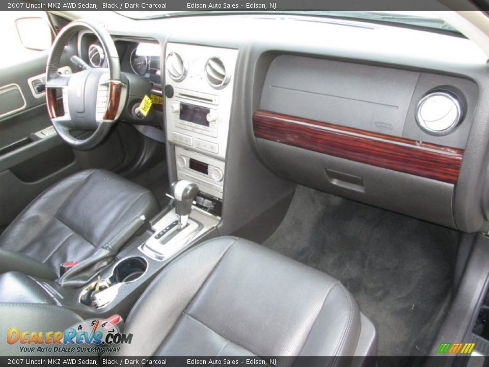 2007 Lincoln MKZ AWD Sedan Black / Dark Charcoal Photo #16