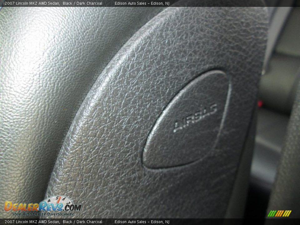 2007 Lincoln MKZ AWD Sedan Black / Dark Charcoal Photo #24