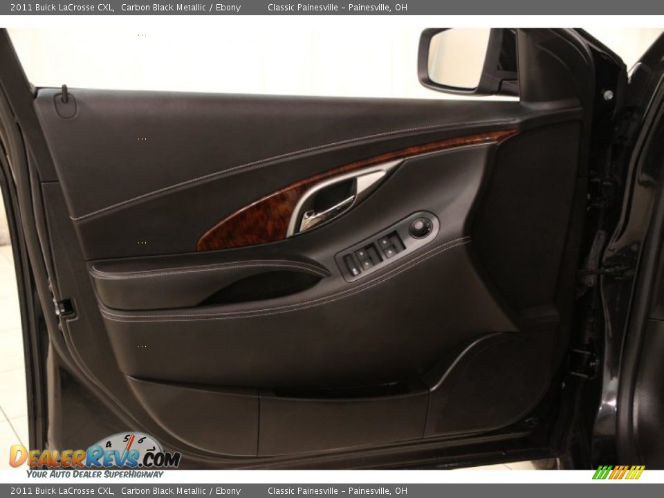 2011 Buick LaCrosse CXL Carbon Black Metallic / Ebony Photo #4