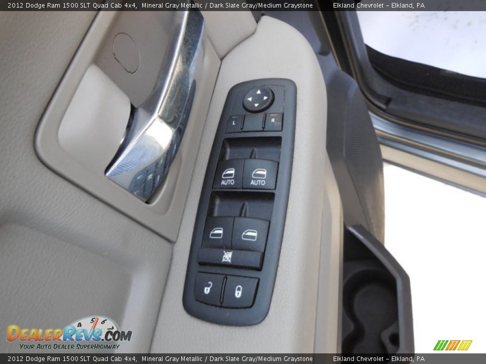 2012 Dodge Ram 1500 SLT Quad Cab 4x4 Mineral Gray Metallic / Dark Slate Gray/Medium Graystone Photo #11