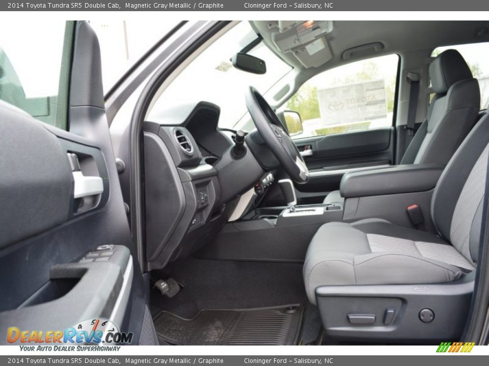2014 Toyota Tundra SR5 Double Cab Magnetic Gray Metallic / Graphite Photo #6