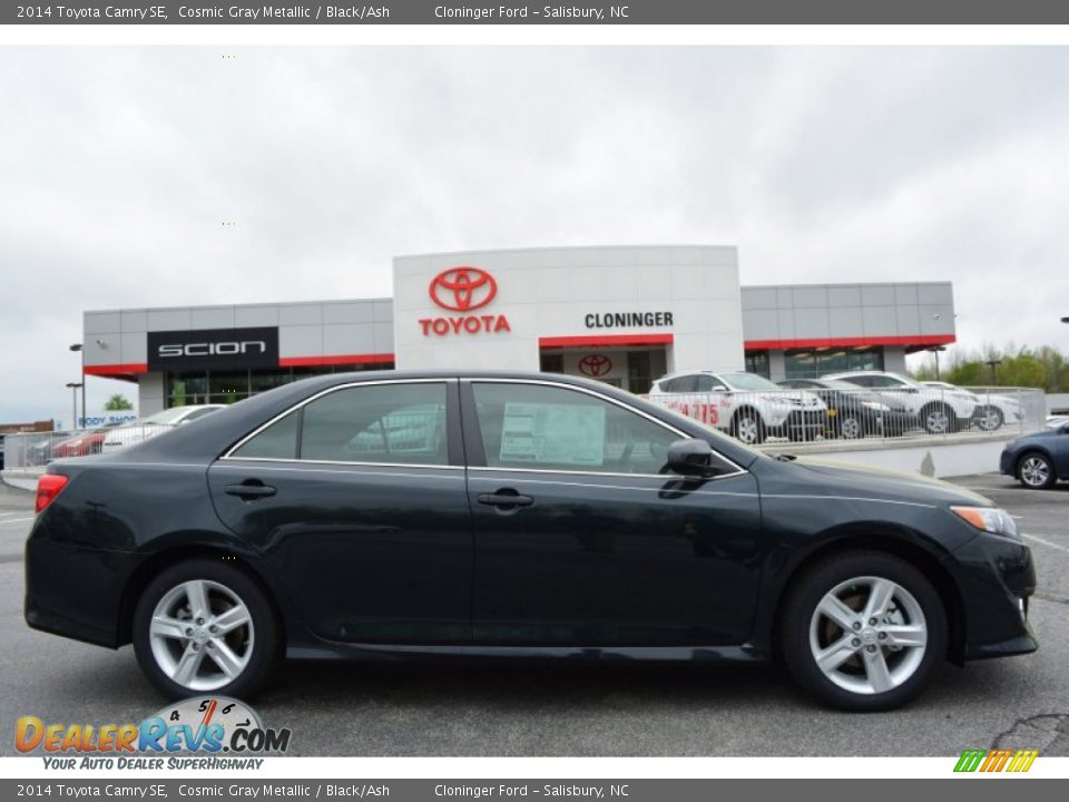 2014 Toyota Camry SE Cosmic Gray Metallic / Black/Ash Photo #2